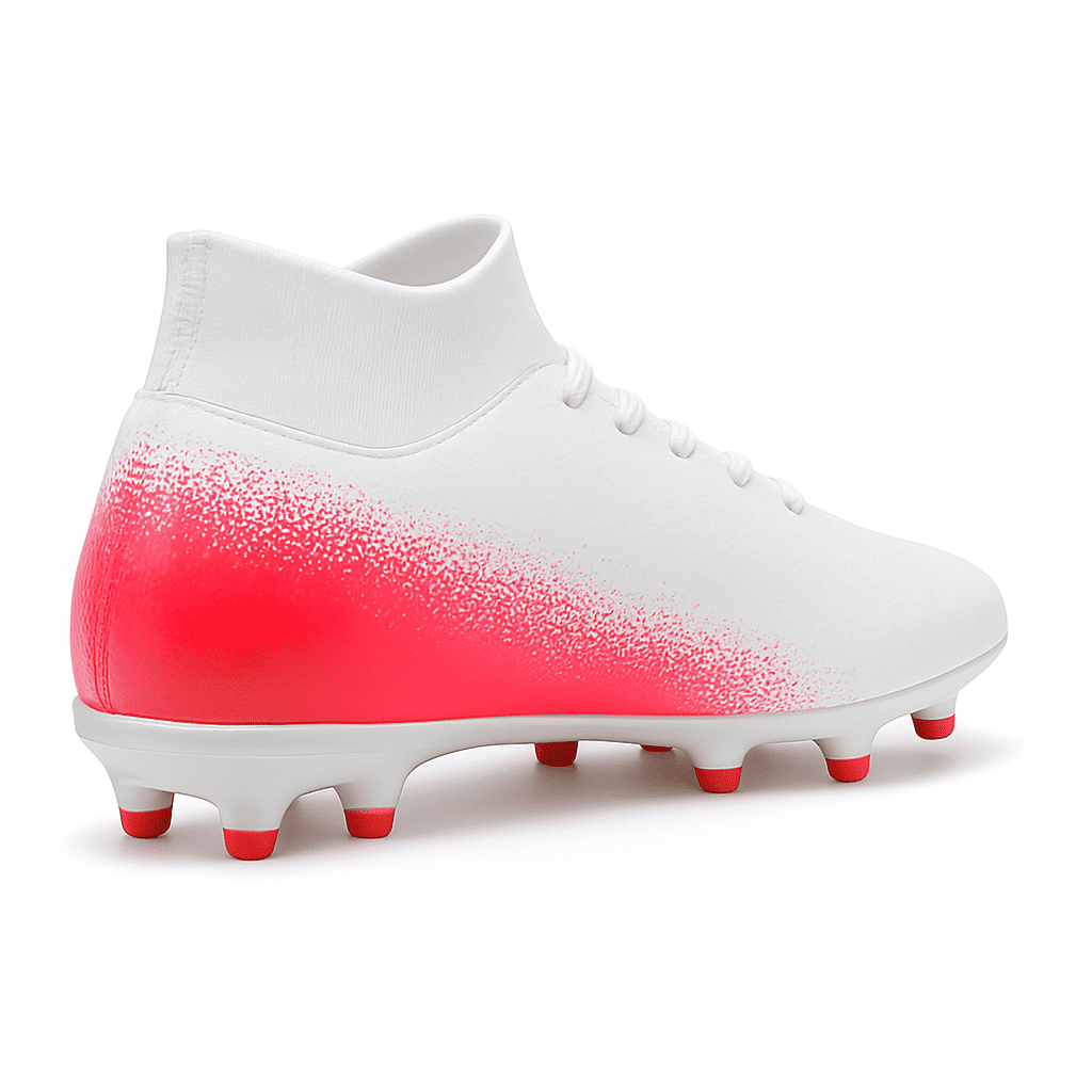 VelocityStrike Blaze Elite FG – White/Pink Strike Fade