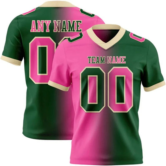 ProFlex Custom Match Jersey – Pink/Green Edition